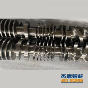 杰德 PE双壁波纹管挤出机平双、锥双螺杆机筒 塑化优良 挤出量大