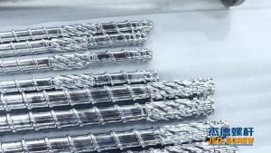 PVC收缩膜挤出机双合金机筒加双合金螺杆加镀硬铬 PVC收缩膜挤出机双合金机筒加双合金螺杆加镀硬铬